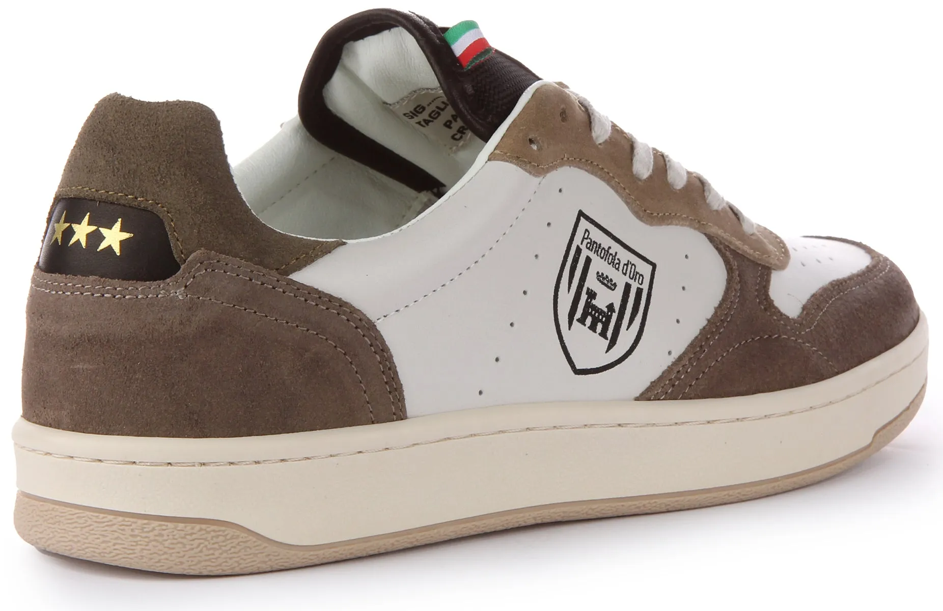Breath System Pantofola D Oro Lioni Uomo Low In Off White For Men