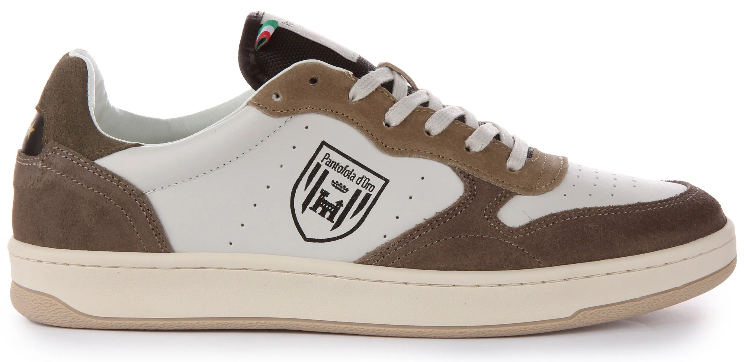 Breath System Pantofola D Oro Lioni Uomo Low In Off White For Men