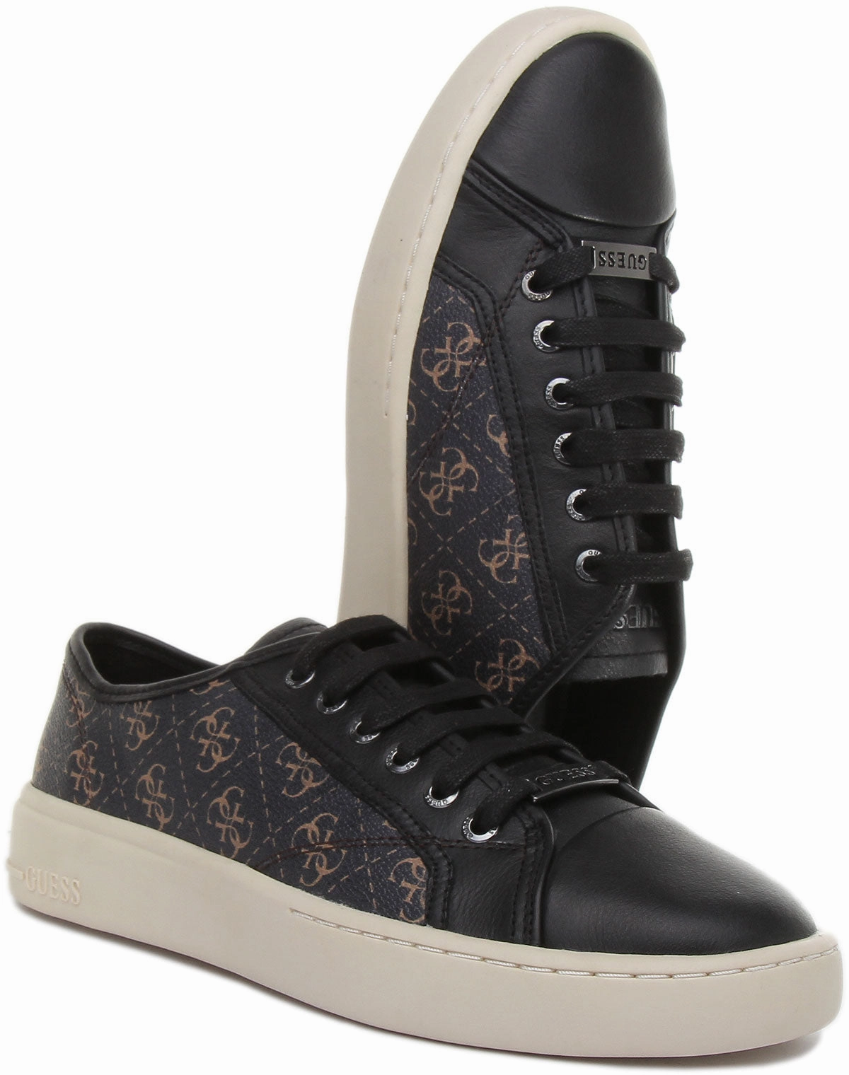 Breath Lock Guess Verona 4G In Black Multicolour For Men