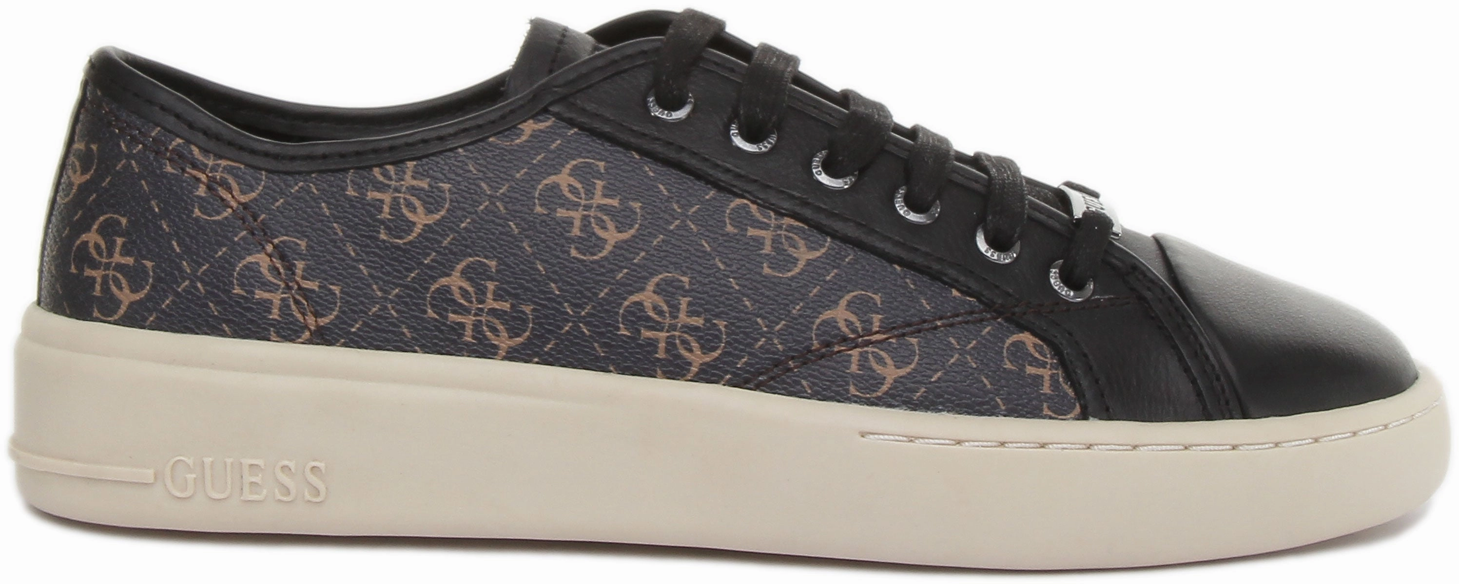 Breath Lock Guess Verona 4G In Black Multicolour For Men