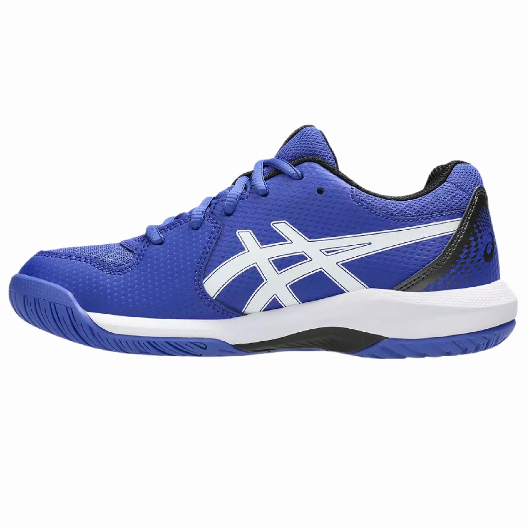 Breath Tech Asics Gel-Dedicate 8 Junior Tennis Shoes - Dark Cobalt/White