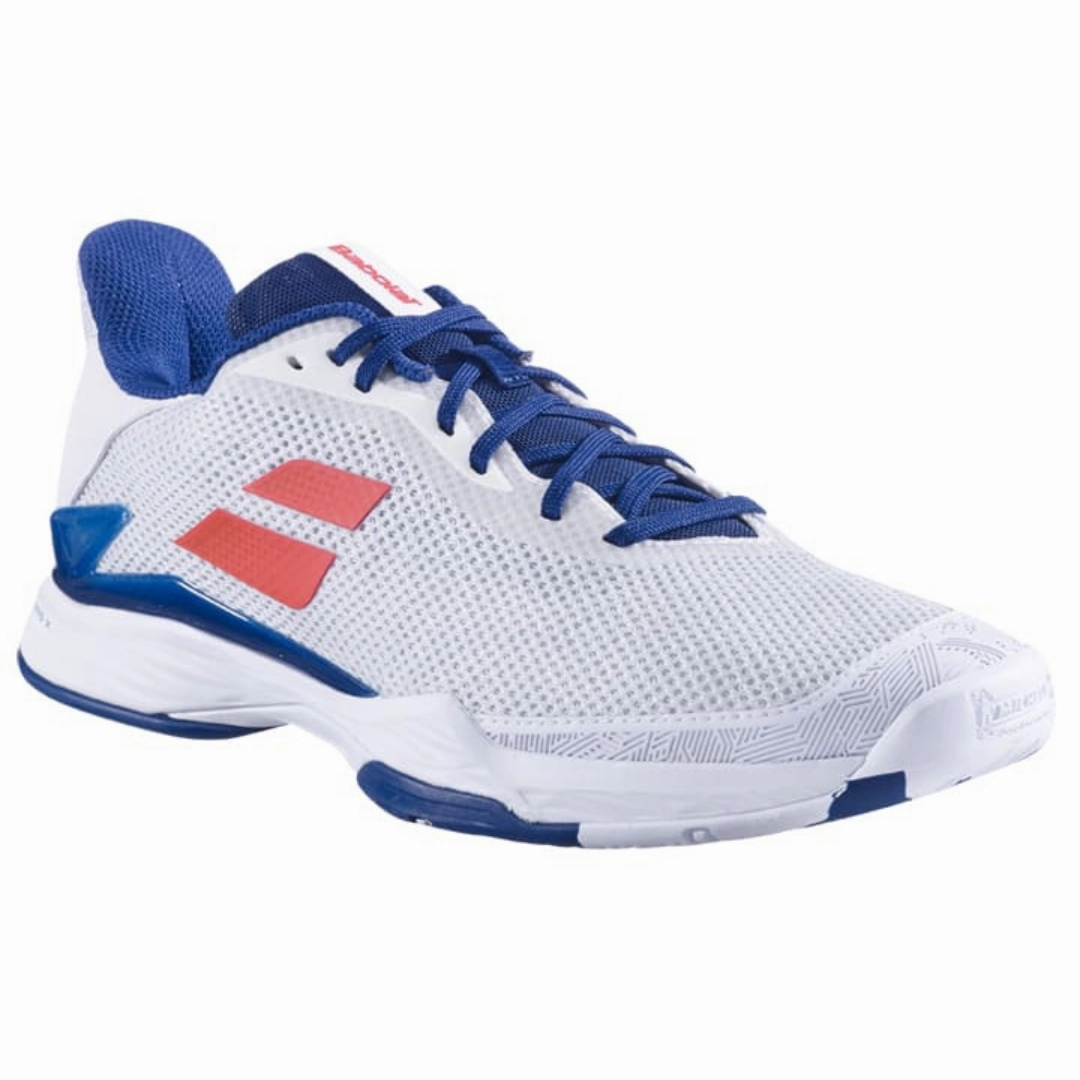 Breathability Move Babolat Jet Tere White/Estate Blue All Court Men Tennis Shoes