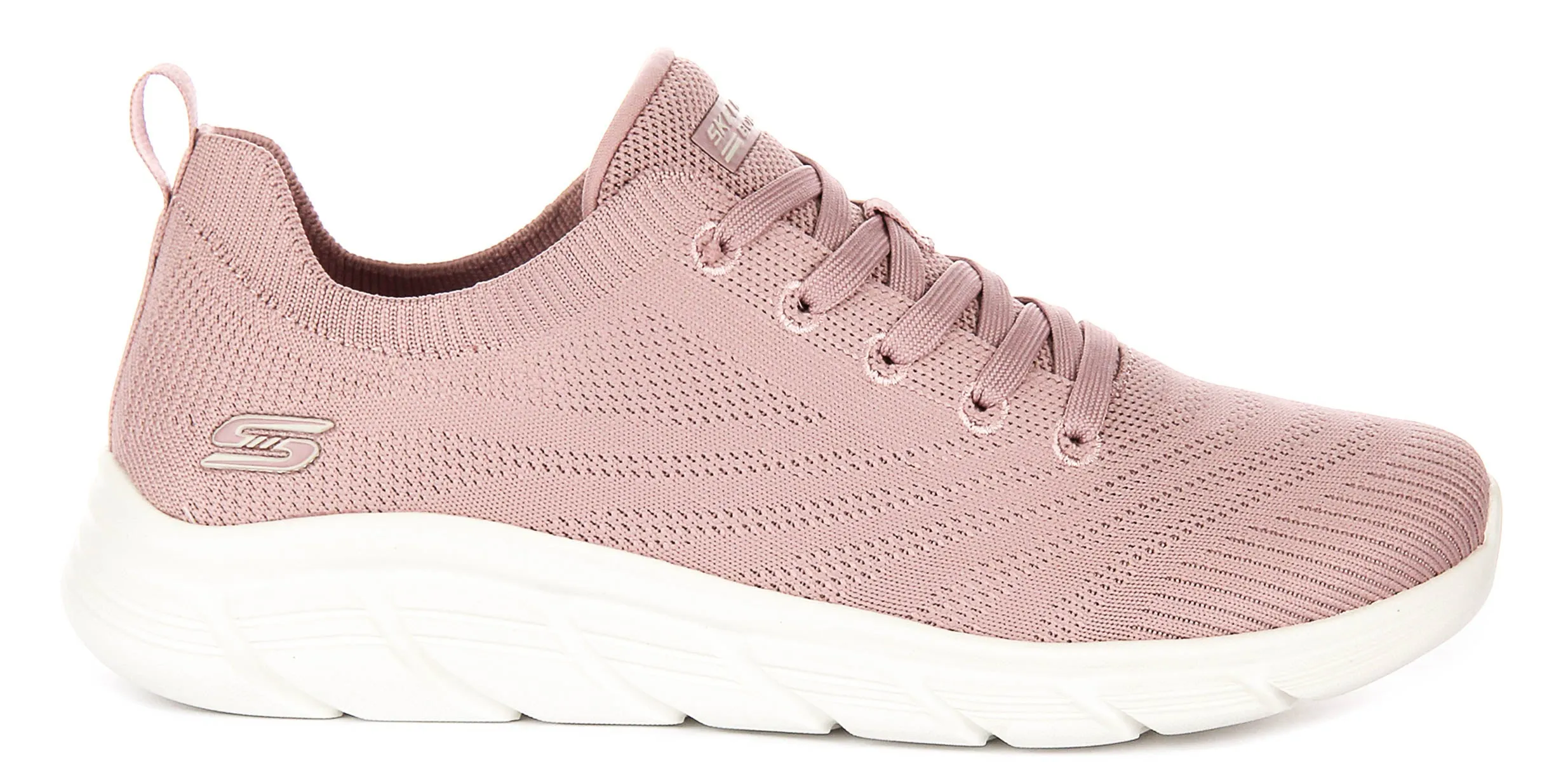 Breathable Feel Skechers Bobs Sport Bob Flex In Pink For Women