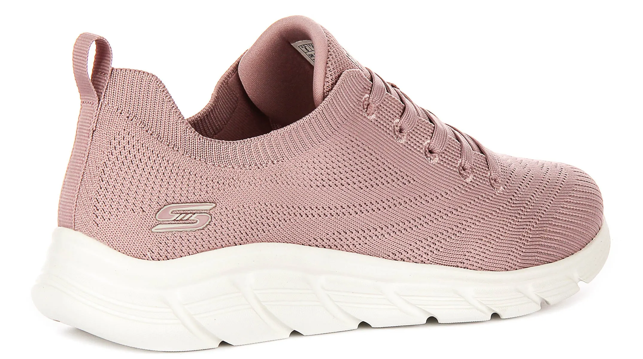 Breathable Feel Skechers Bobs Sport Bob Flex In Pink For Women