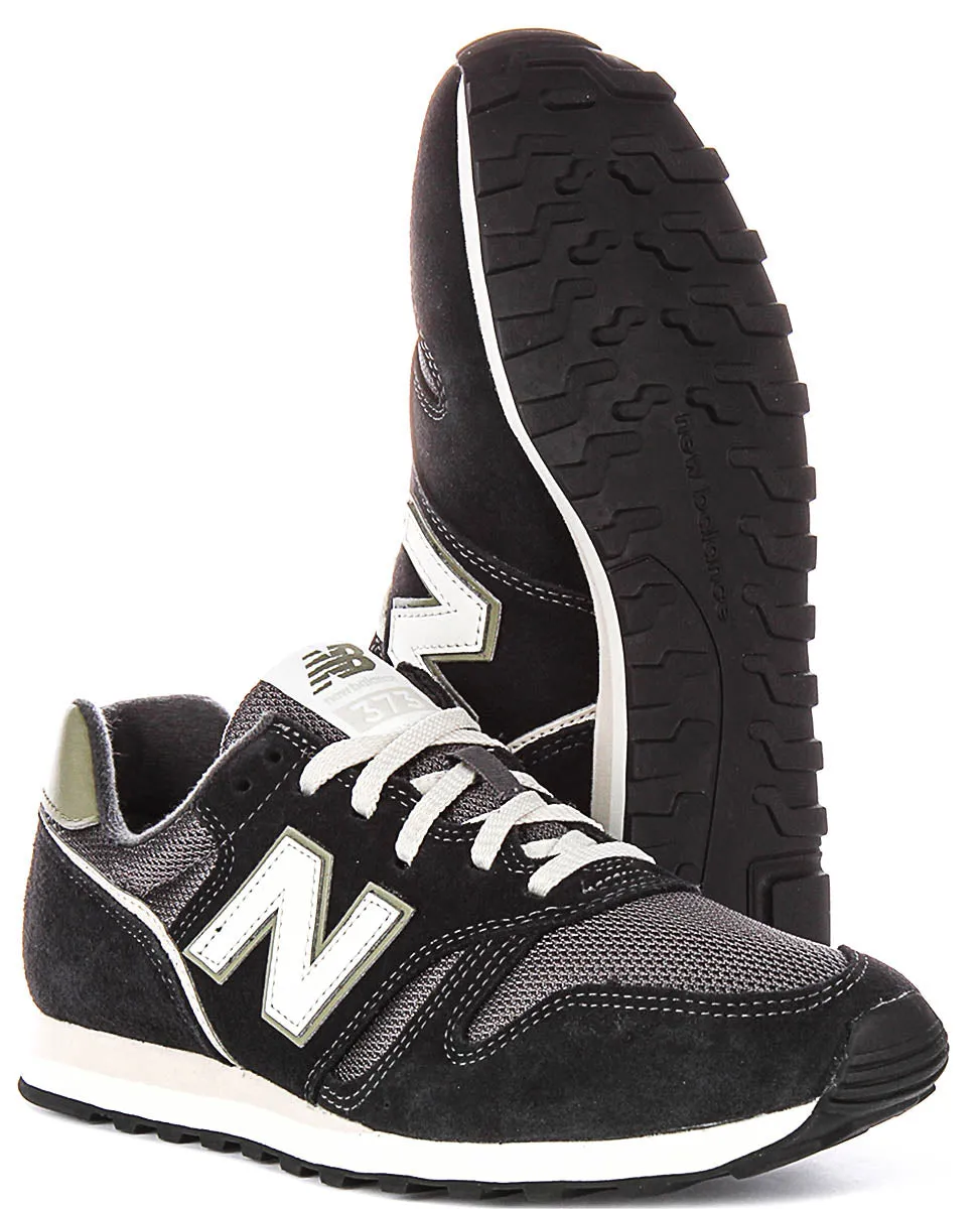 Breathable Material New Balance ML 373OM2 In Black White For Men
