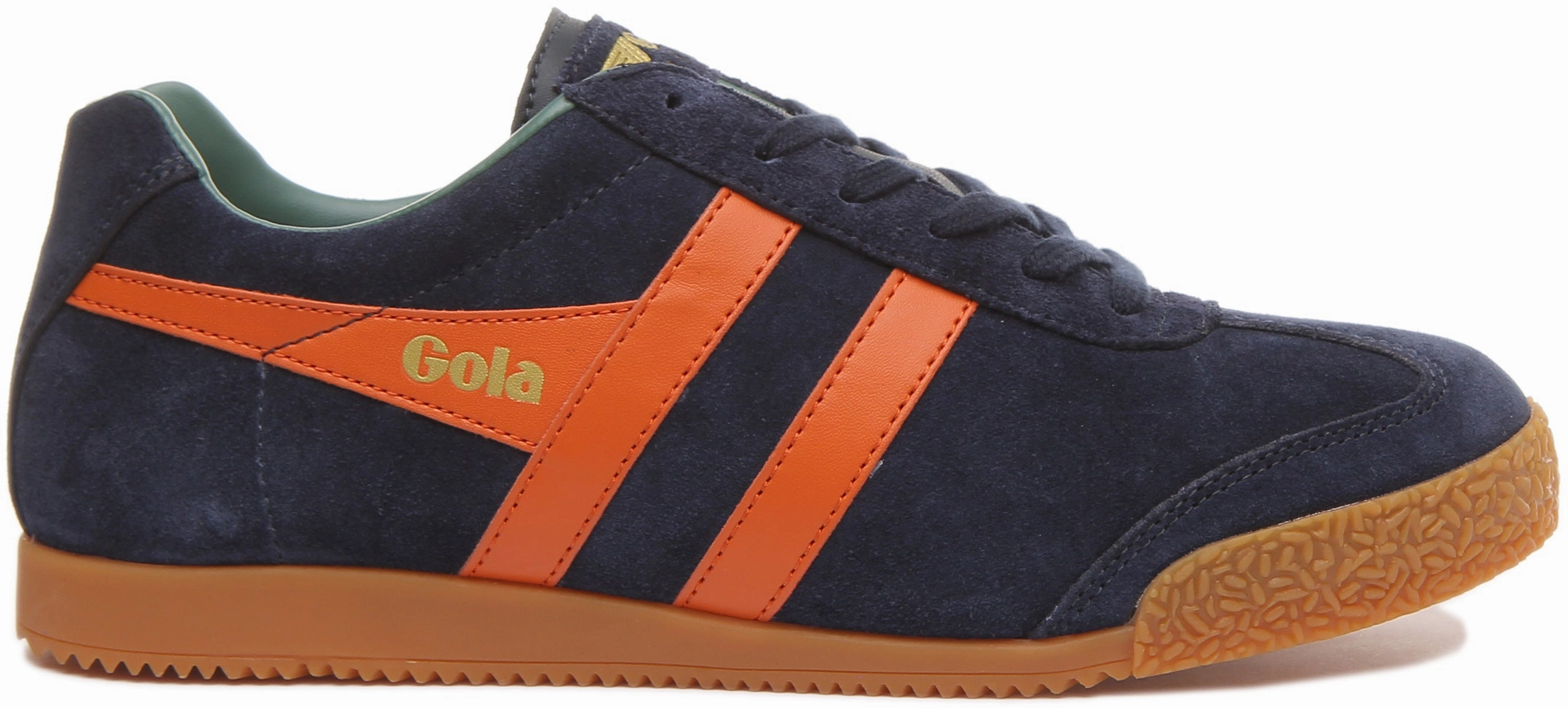 Breathable Build Gola Classics Harrier In Navy Orange For Men