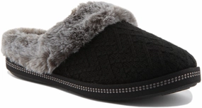 Slip-On Style Skechers Cozy Campfire In Black For Women