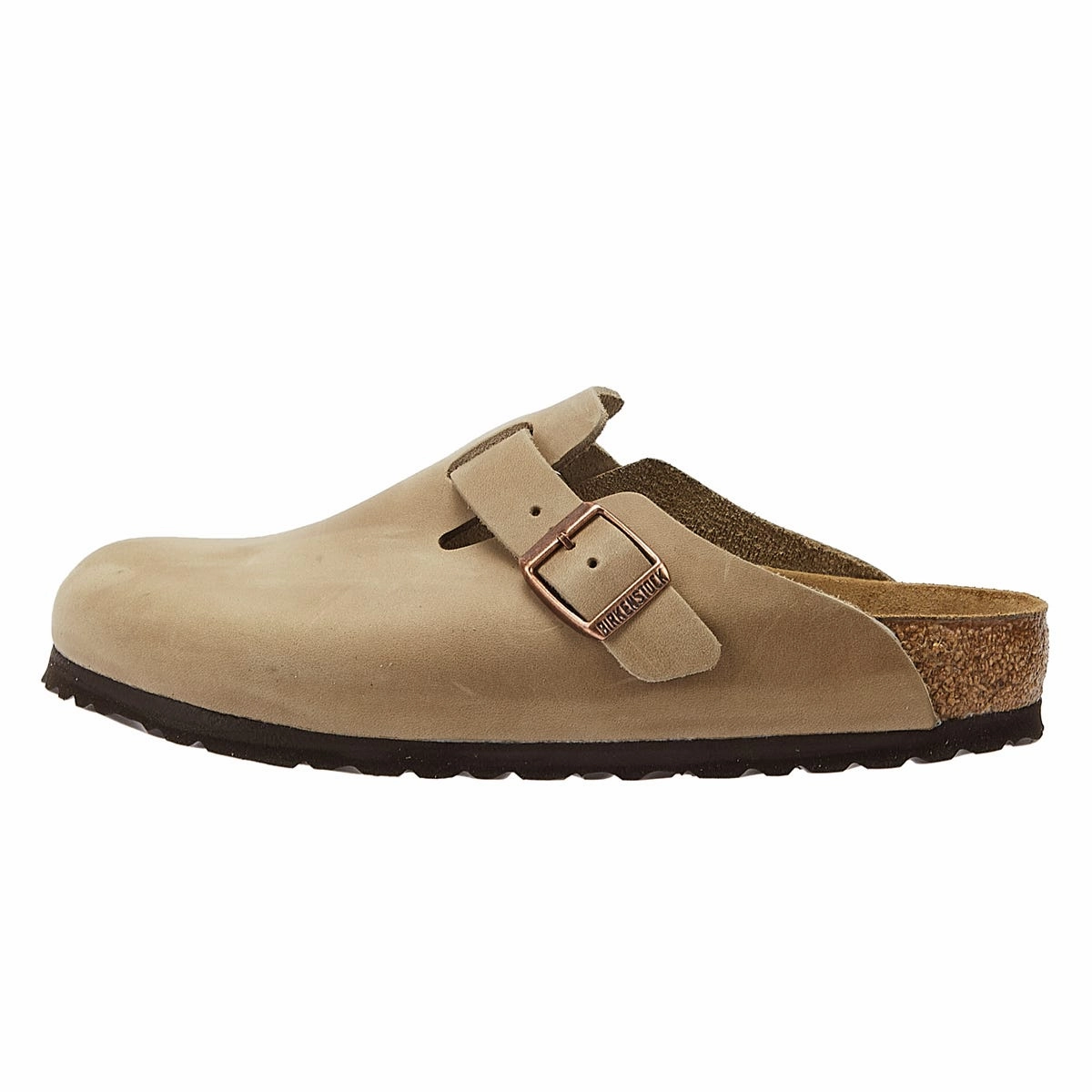 Breathable Design Birkenstock Boston Waxy Tobacco Brown Clogs