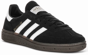 Adidas Handball Spezial J In Black White For Youth contour