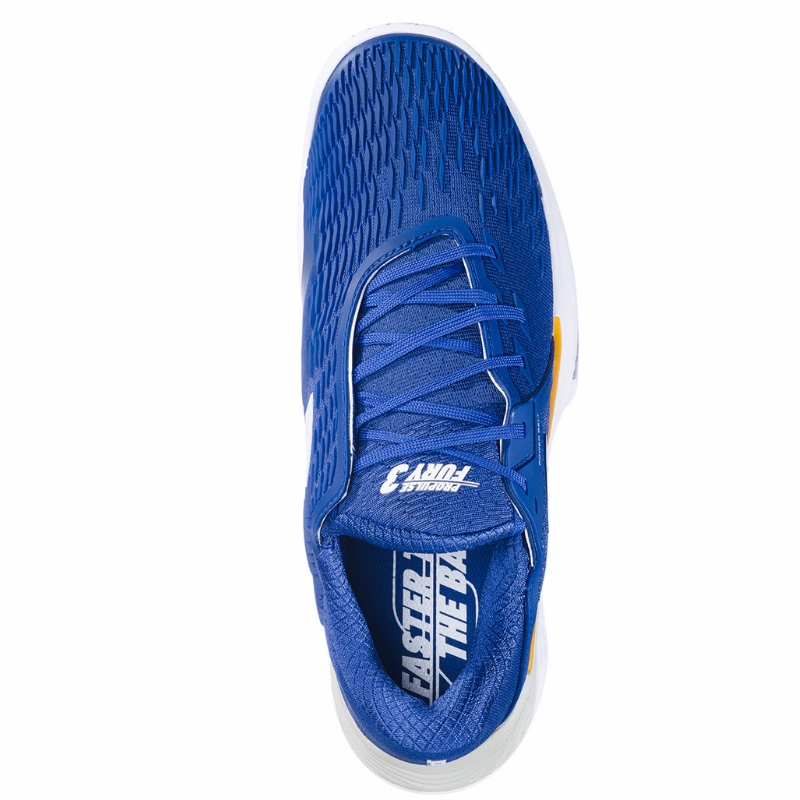 Breathable membrane part section Babolat Propulse Fury 3 All Court Mens Tennis Shoes - Mombeo Blue