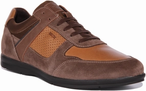 Geox U Adrien A In Brown For Men ergonomic