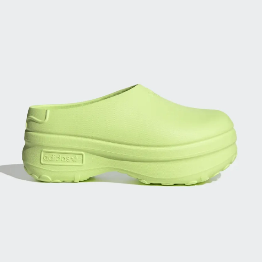 Elegant Arch Comfort adidas - AdiFom Stan Mule - Lucid Lemon - Women's [IE7050]