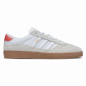 Adidas Puig Indoor Shoes - Wonder White/Ftwr White/Gum Soft Grip Weekend Vibe