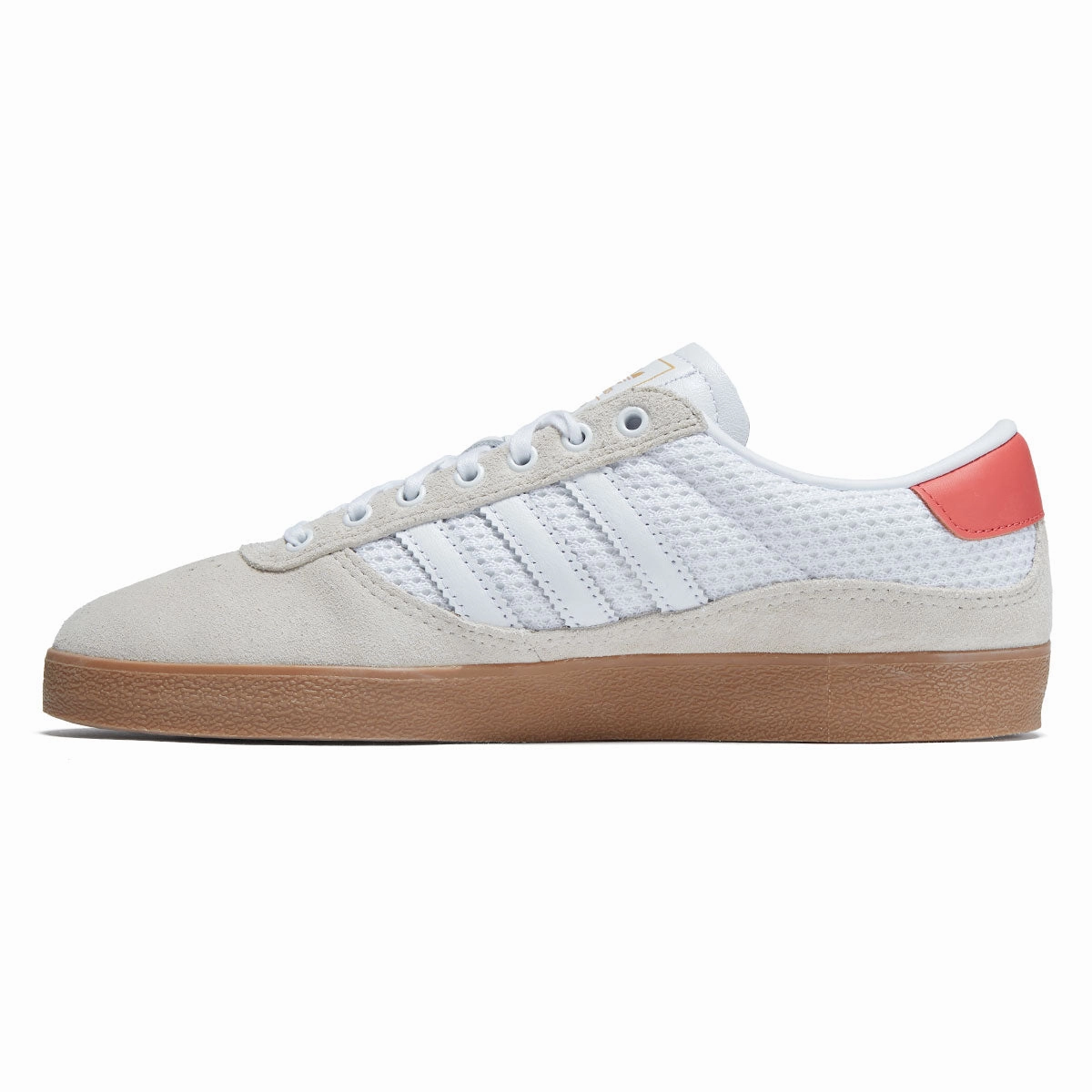 Breathable Upper Adidas Puig Indoor Shoes - Wonder White/Ftwr White/Gum