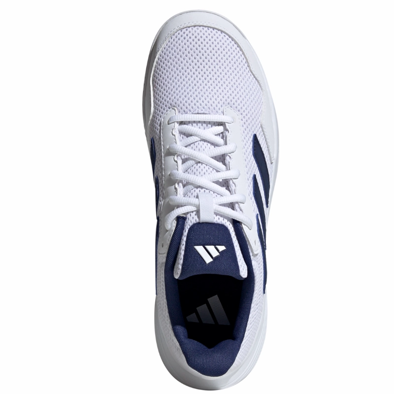 Breathable Upper Concept Adidas Game Spec 2 Tennis Shoes - Dark Blue/White