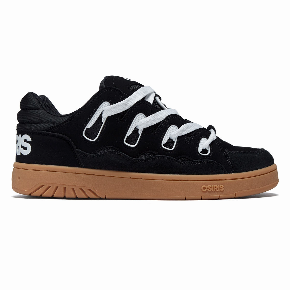 Durable Construction Osiris D3S Shoes - Black/White/Gum