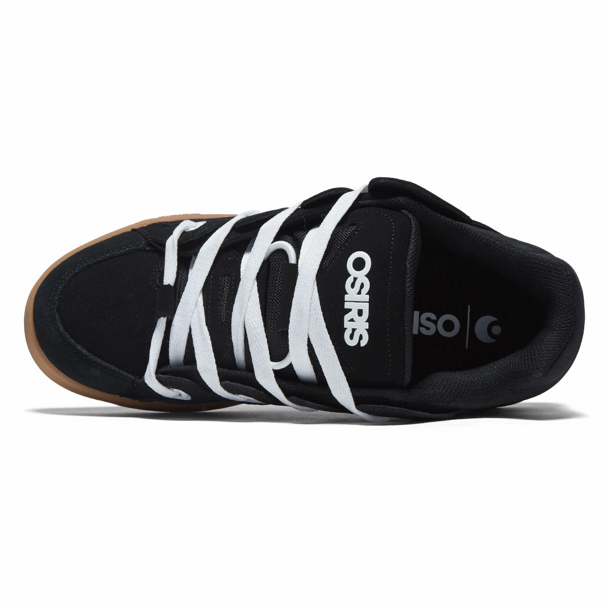 Breathable Upper Osiris D3S Shoes - Black/White/Gum