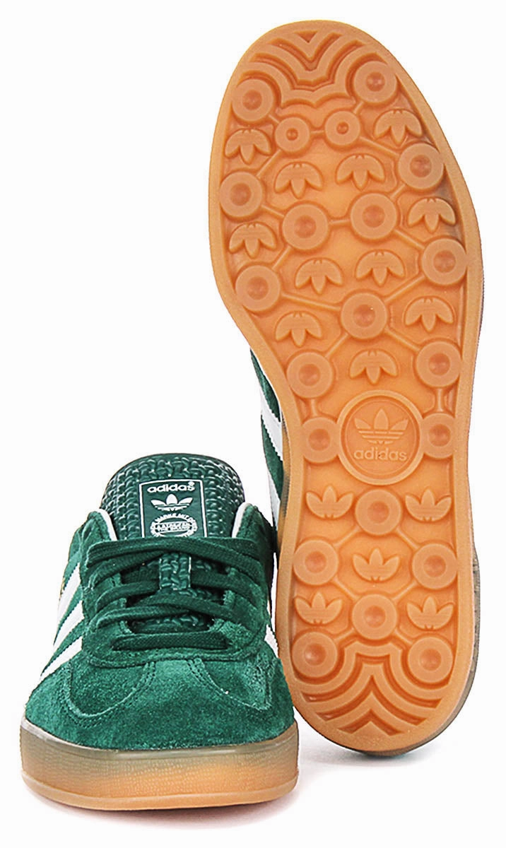 Breathable Upper Structure Adidas Gazelle Indoor In Green