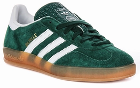 Adidas Gazelle Indoor In Green hill - training shoes rectangular - design shoes