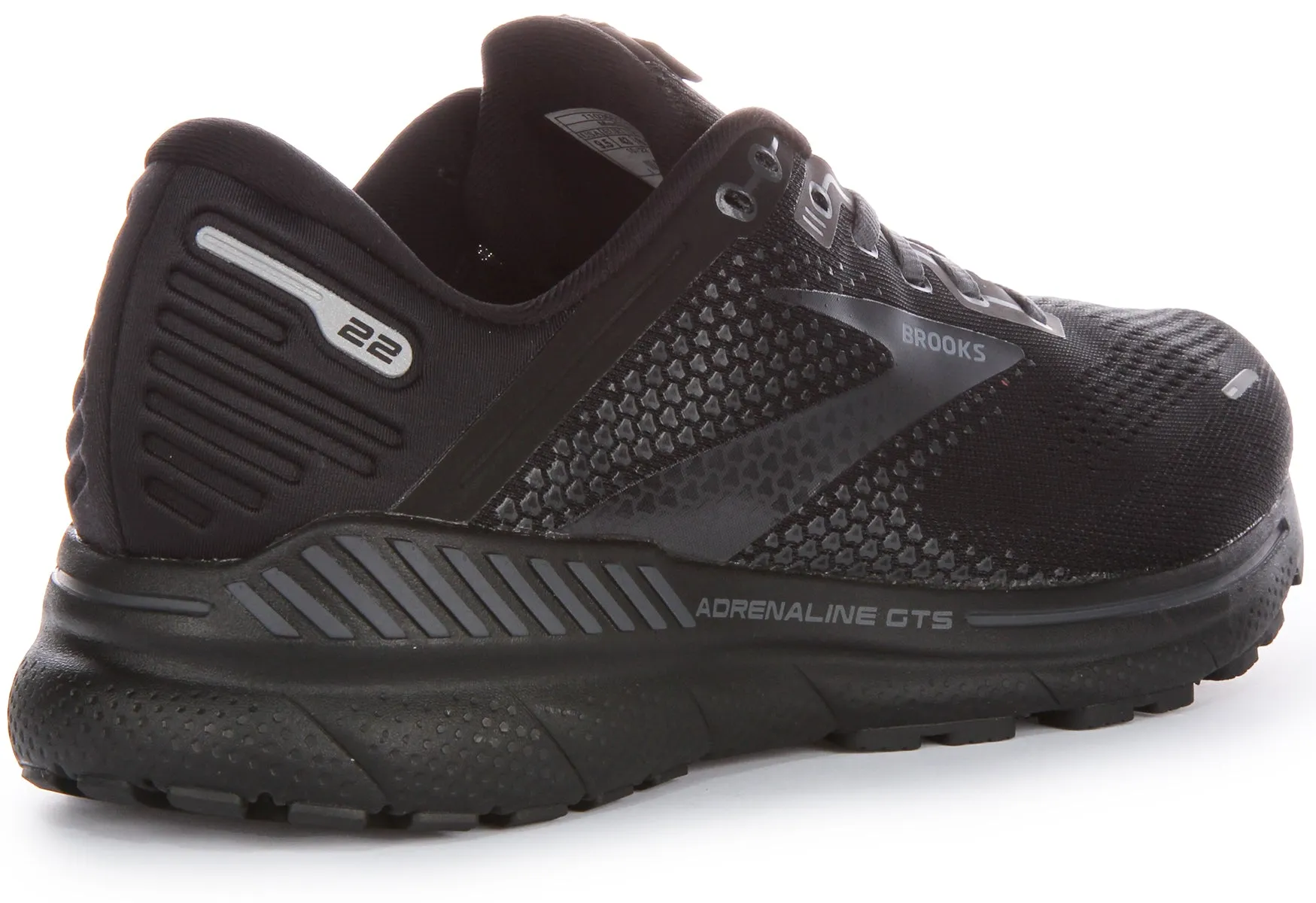 Brooks Adrenaline Gts In Black For Women Foot Stability