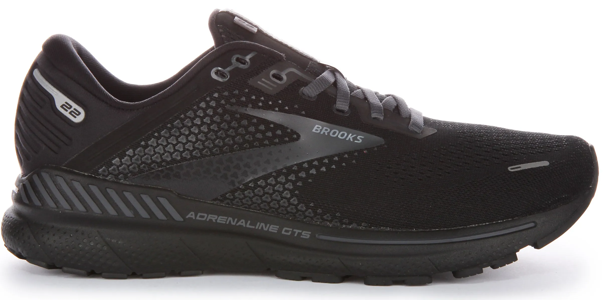 Brooks Adrenaline Gts In Black For Women Foot Stability