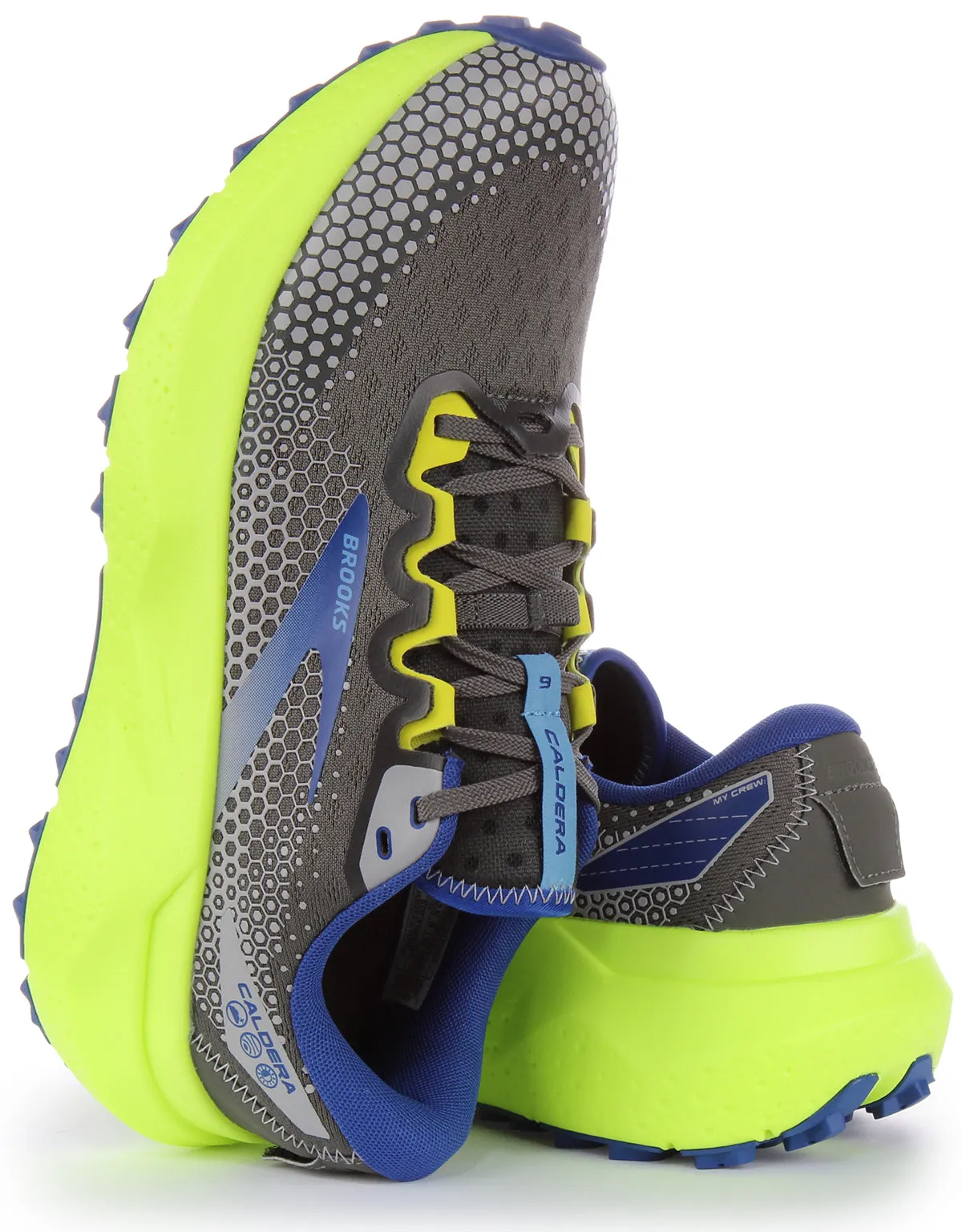 Brooks Caldera 6 In Gun Metal For Men Form Fit