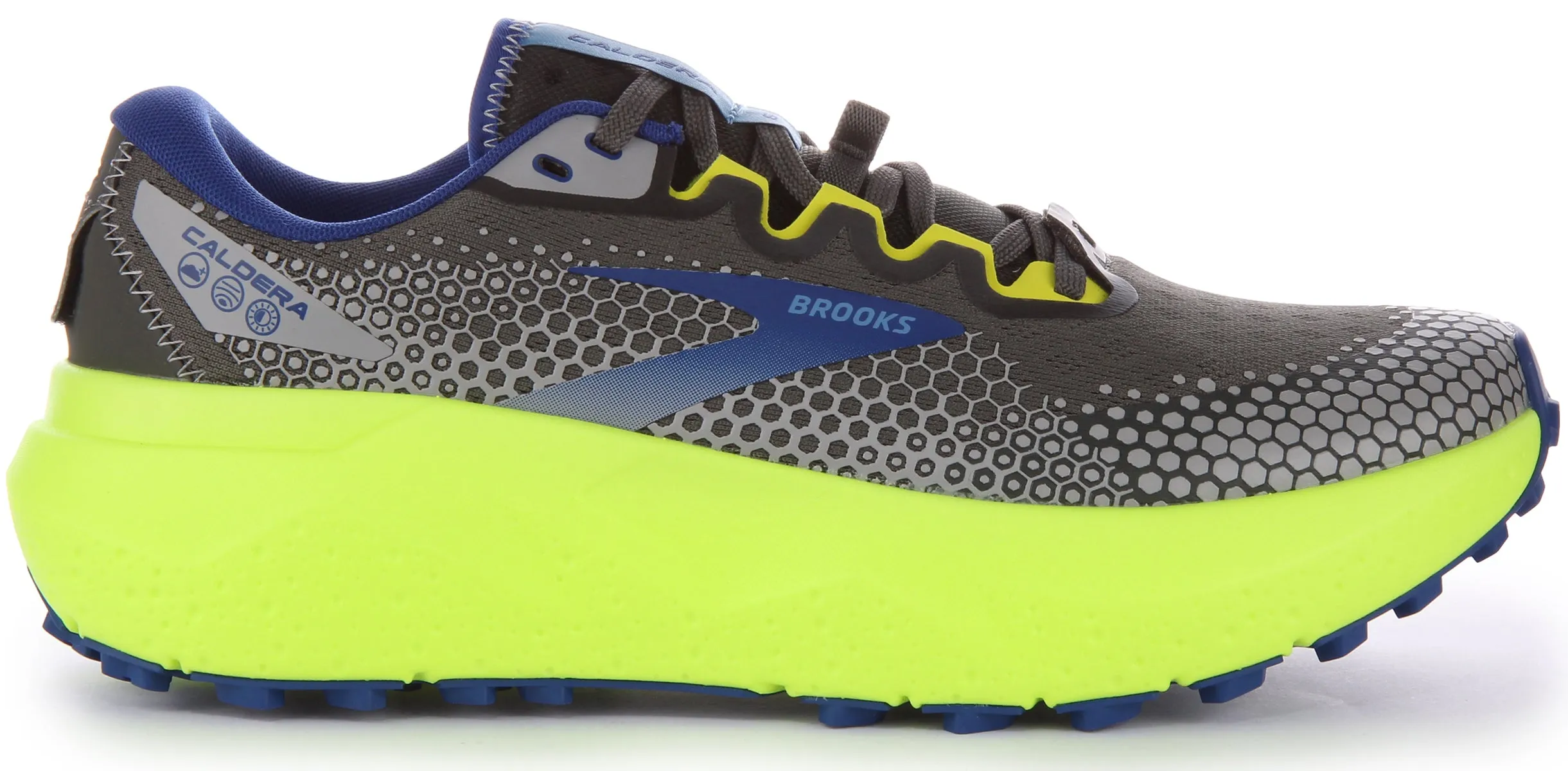 Brooks Caldera 6 In Gun Metal For Men Form Fit