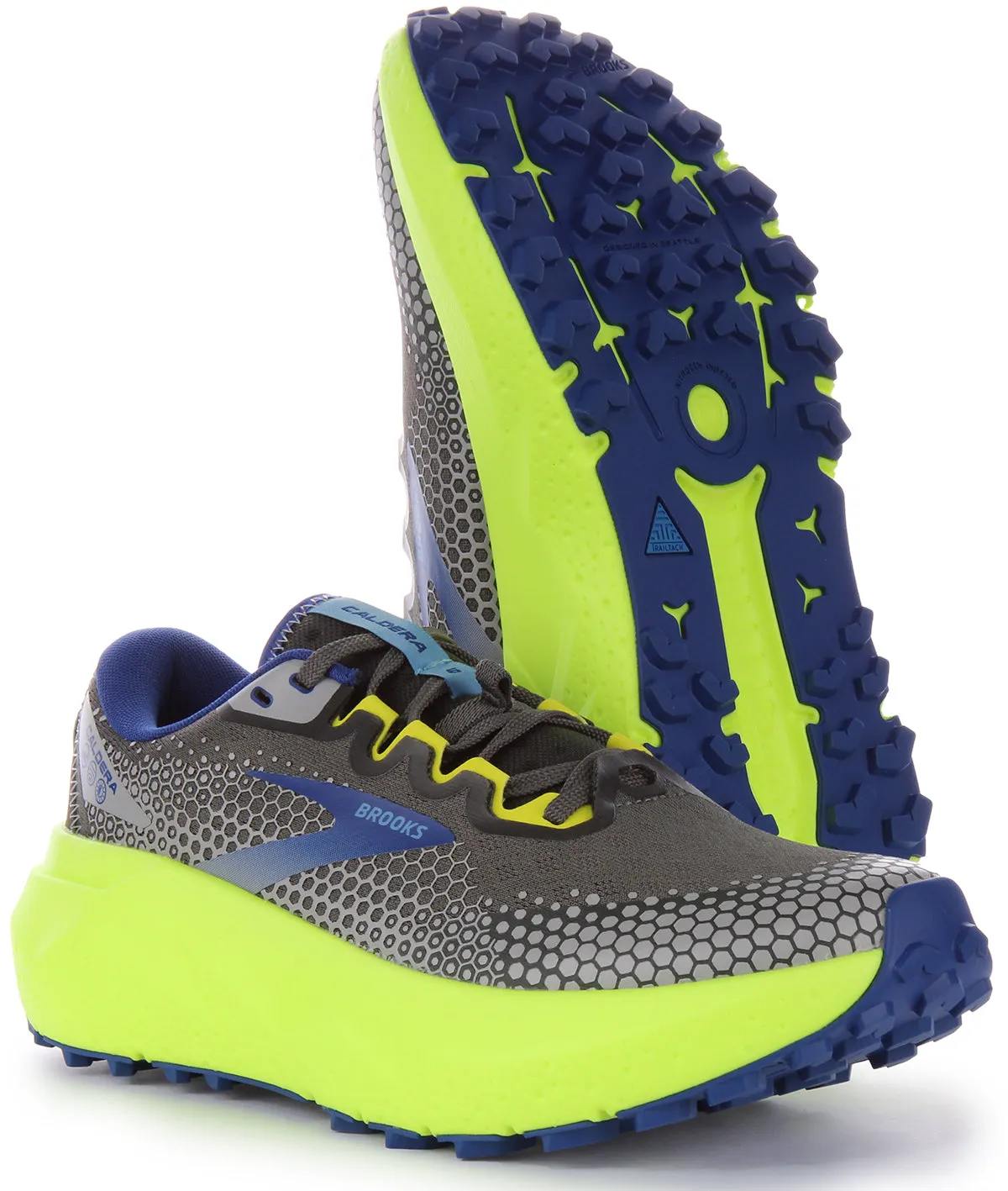 Brooks Caldera 6 In Gun Metal For Men Form Fit