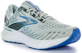 Brooks Glycerine 20 In Light Blue | Regular Fit Durable soles resist wear from frequent use Designed to support versatile workout types