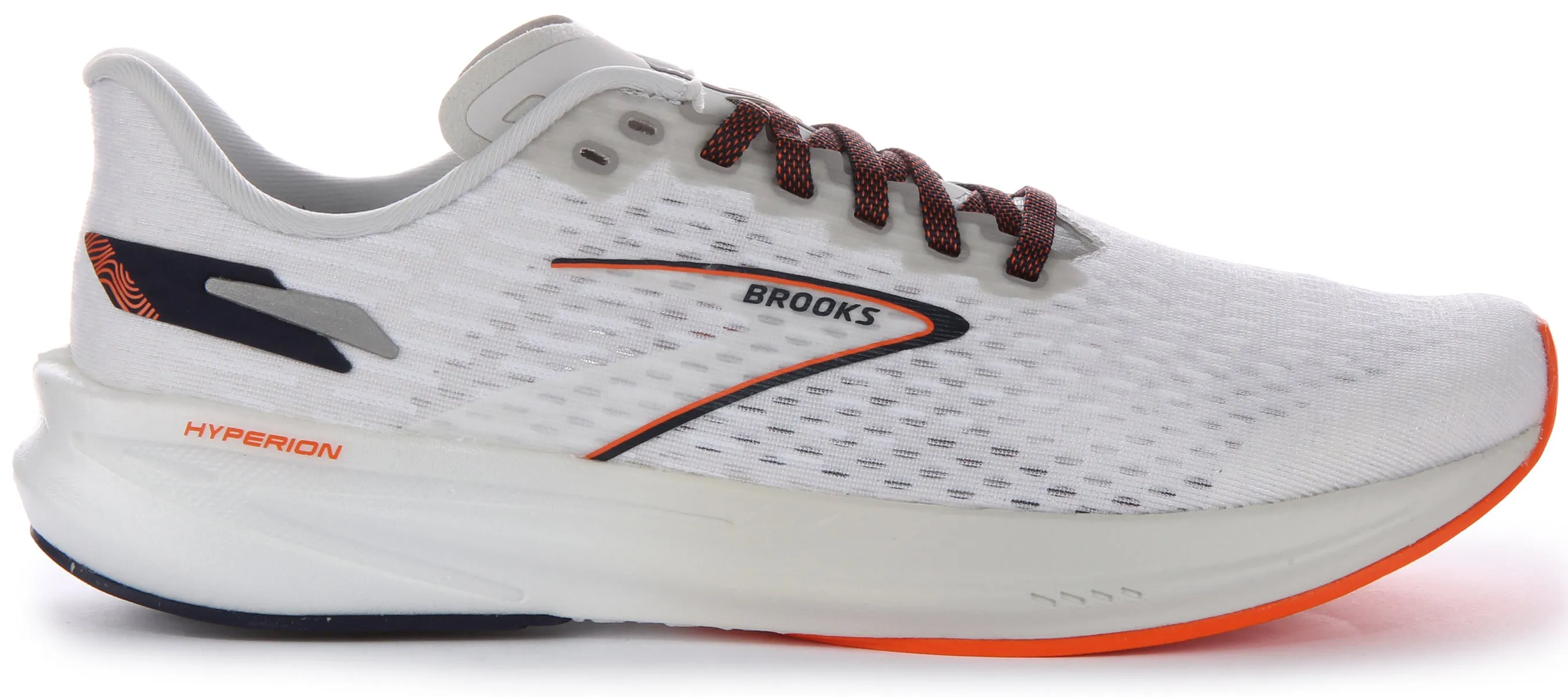 Brooks Hyperion In White Black For Men foot safety