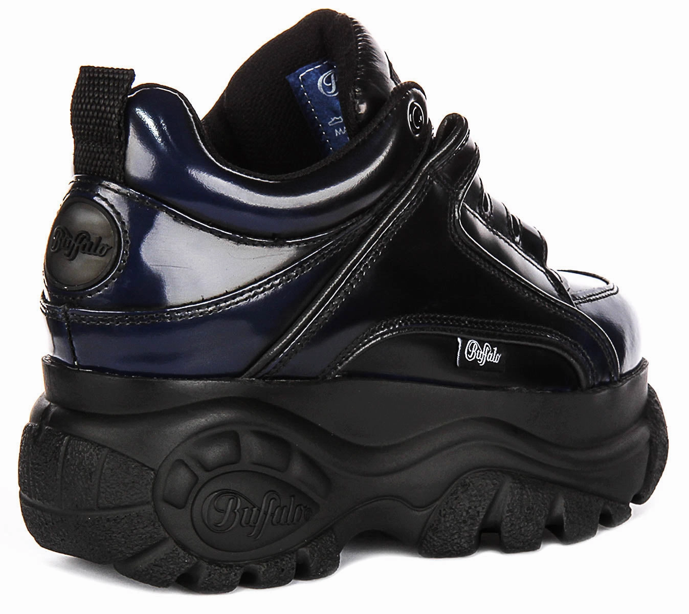 Buffalo 1339-14 2.0 In Black Blue Rub For Women Comfort Tech