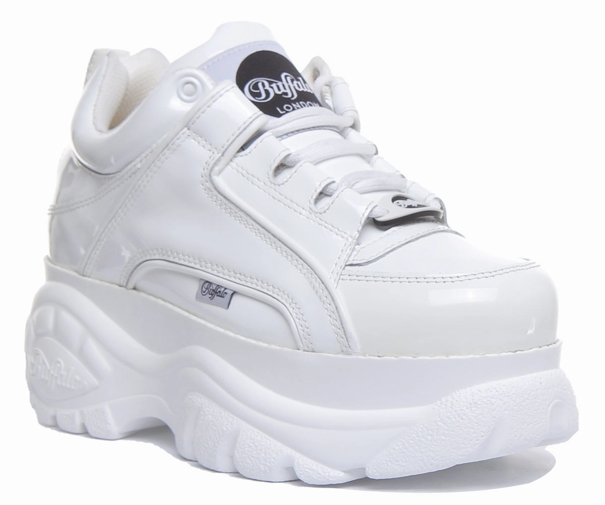 Energy Motion Joint protection Buffalo 1339-14 2.0 In White Patent For Womens