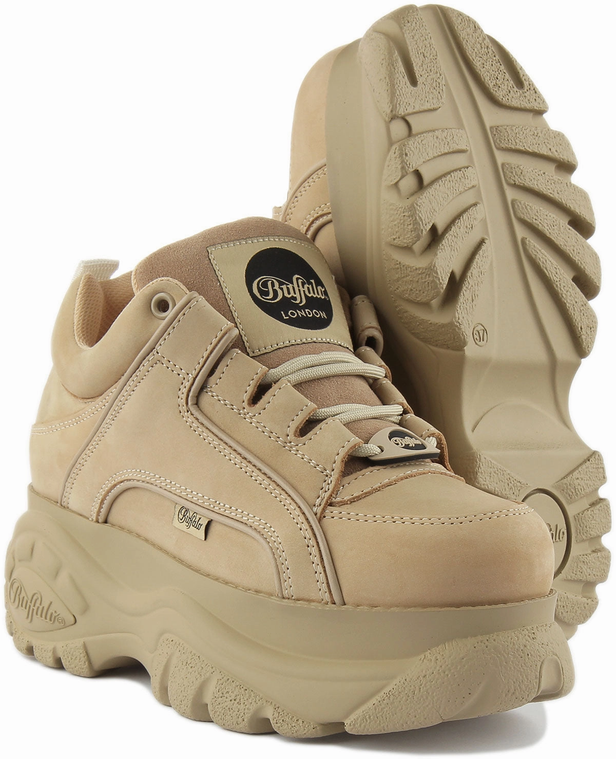 Buffalo 1339-14 2.0 Platform In Cream For Women Long Lasting