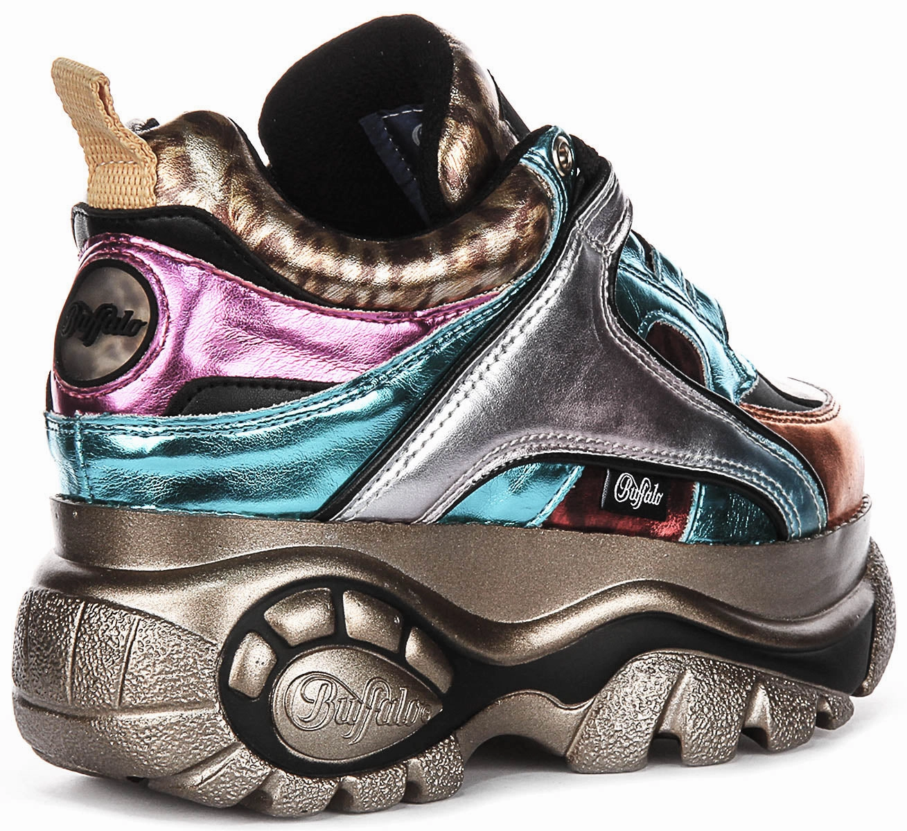 Buffalo 1339-14 Metalic In Multi Colour For Women Everyday Shoes