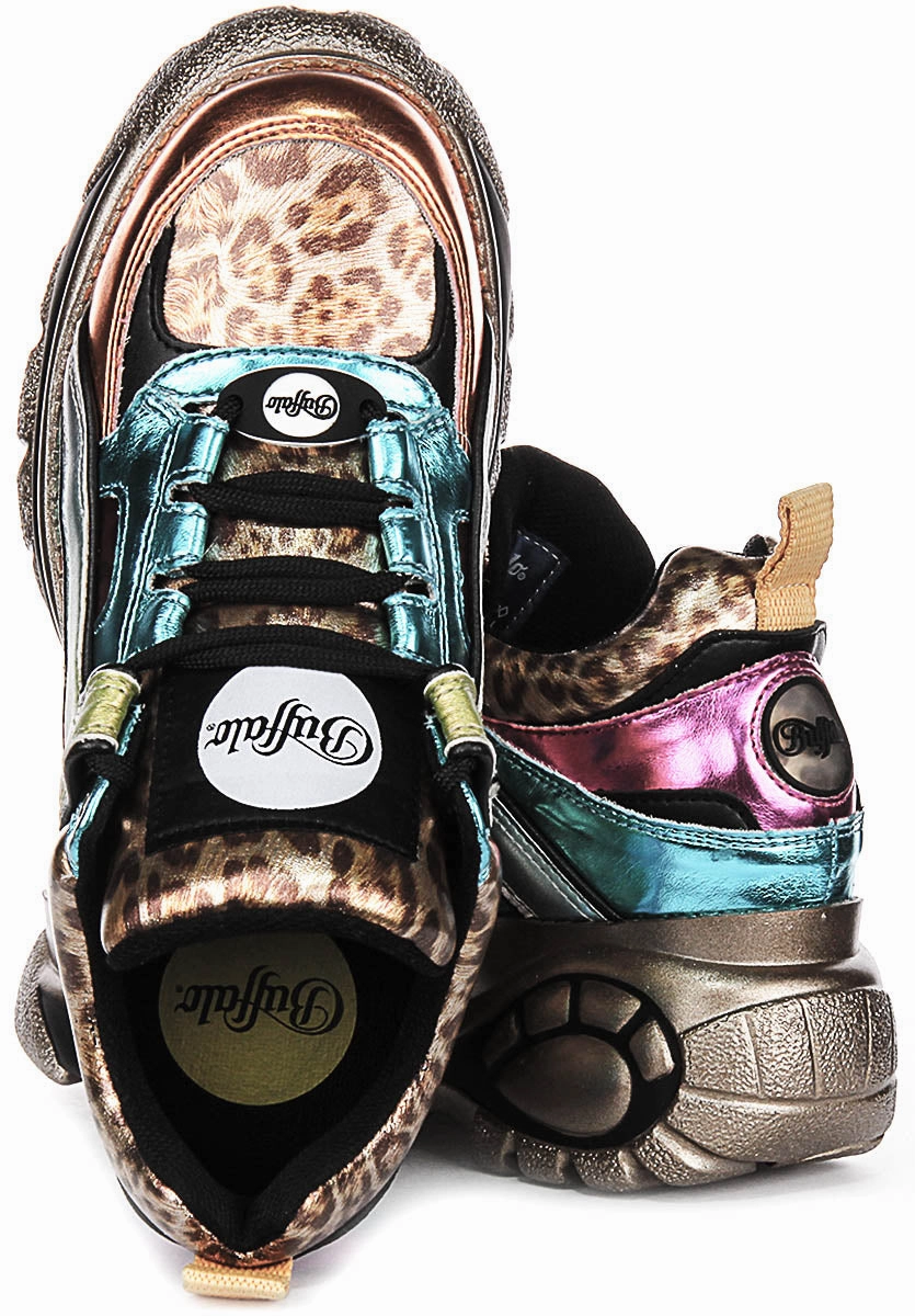 Buffalo 1339-14 Metalic In Multi Colour For Women Everyday Shoes