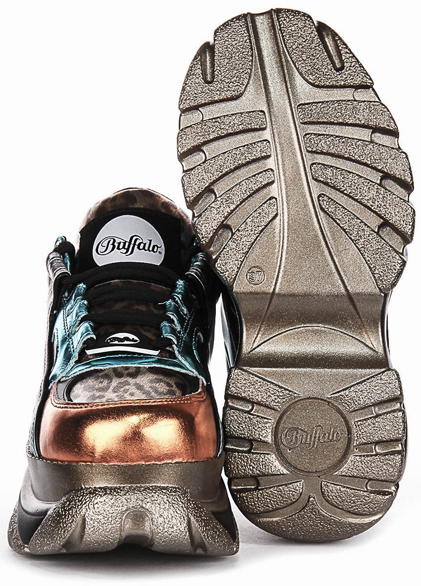 Buffalo 1339-14 Metalic In Multi Colour For Women Everyday Shoes