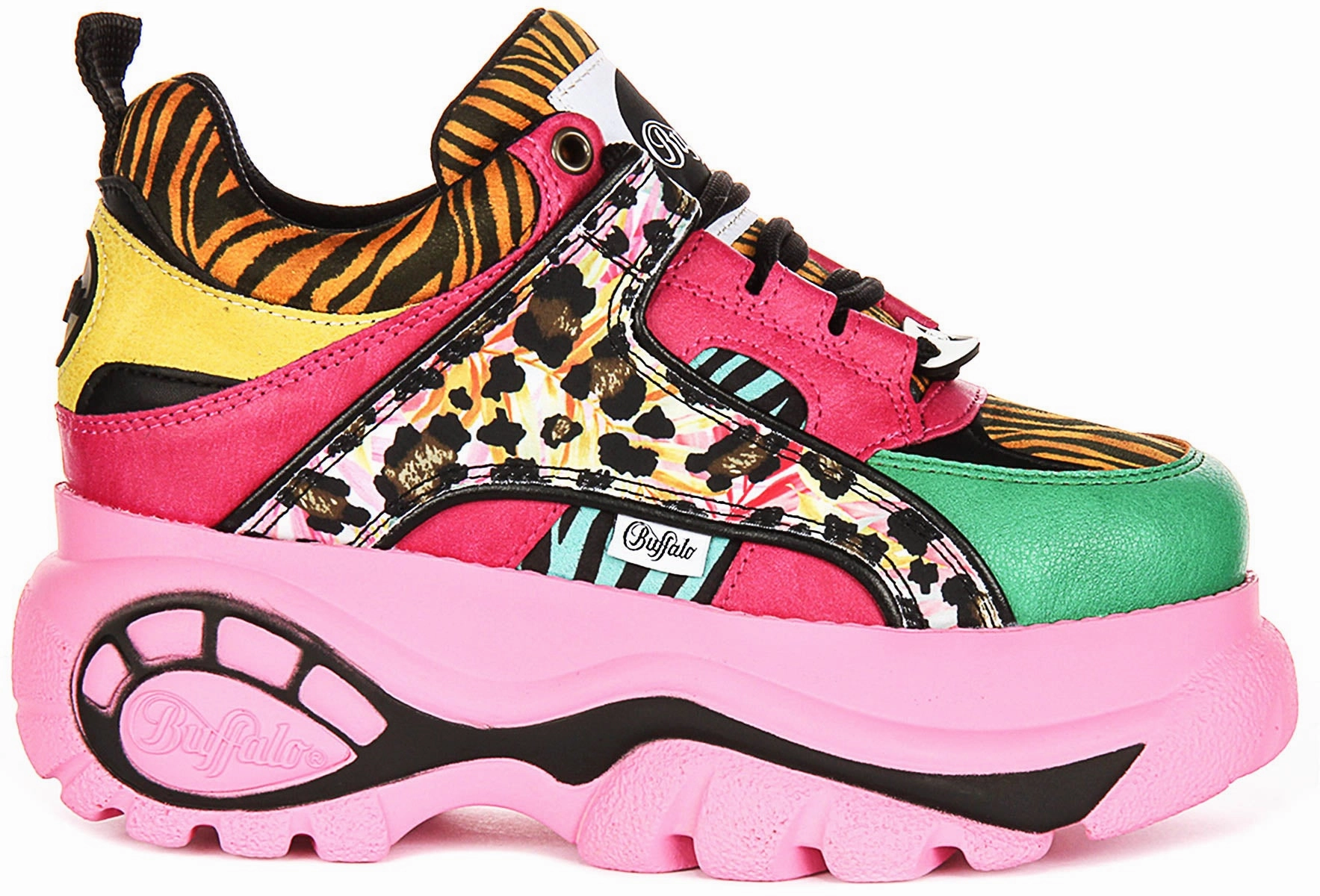 Buffalo 1339-14 Rev In Pink Multi For Women Stylish Footwear