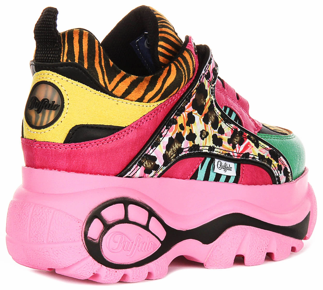 Buffalo 1339-14 Rev In Pink Multi For Women Stylish Footwear