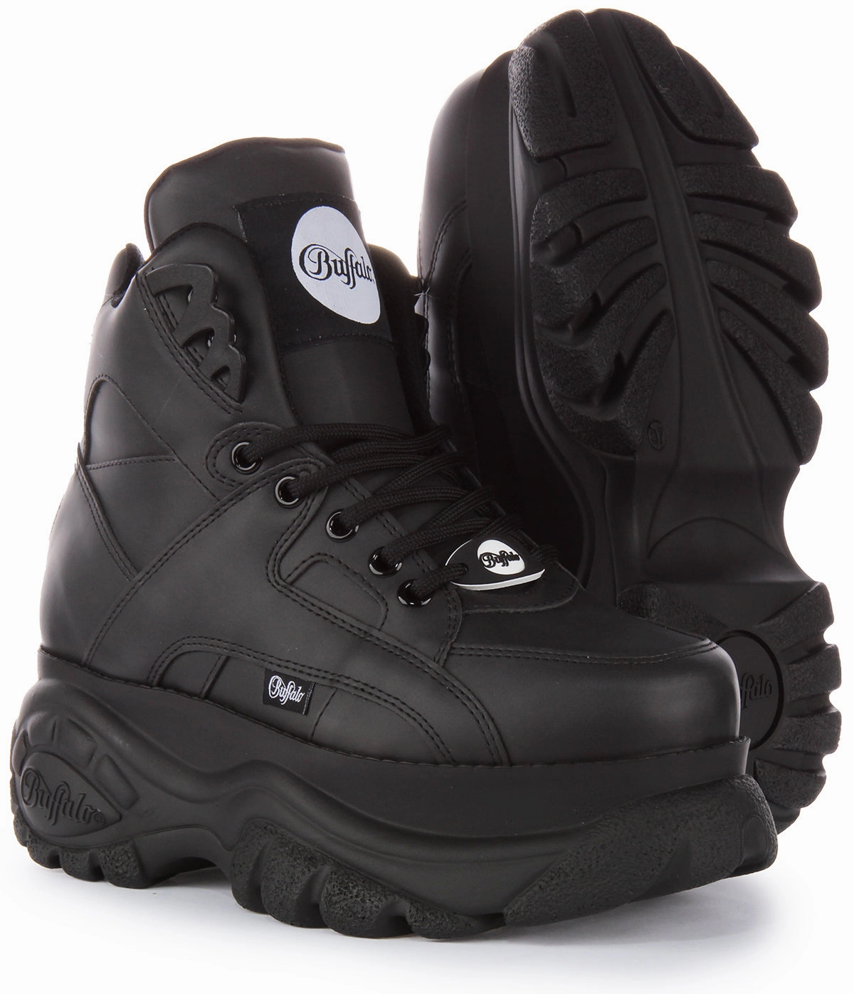 Buffalo 1340-14 2.0 Platform In Black For Women Stylish Fit