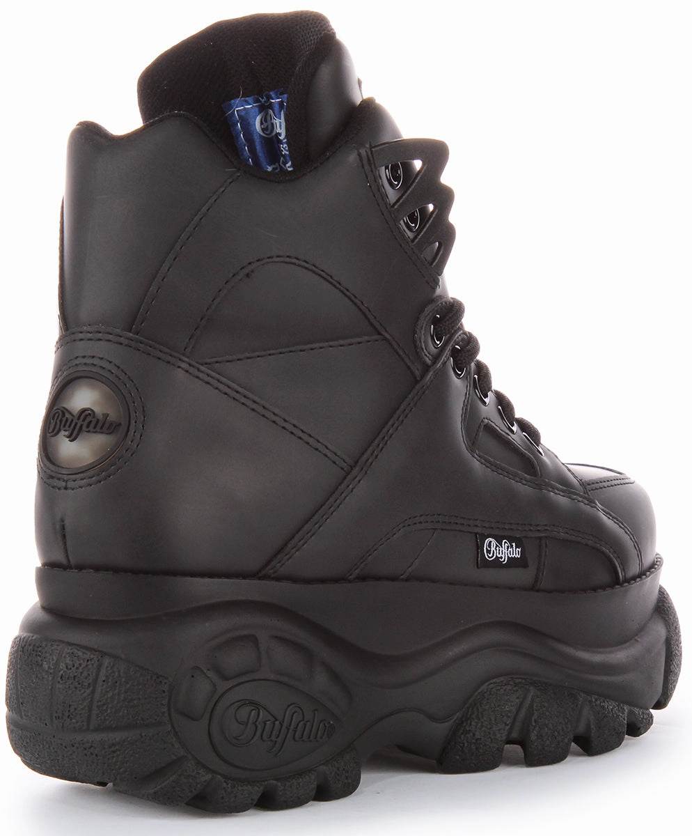 Buffalo 1340-14 2.0 Platform In Black For Women Stylish Fit