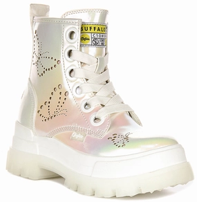 Buffalo Ashpha Rld Butterfly In White For Women Forest Jog Soft Hike