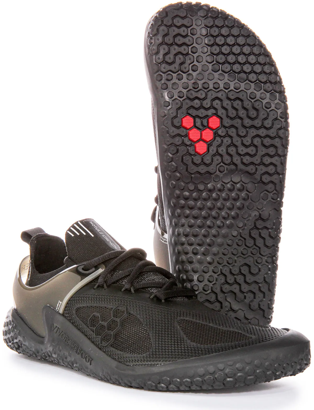 Built Grip Vivobarefoot Motus Strength In Black For Women
