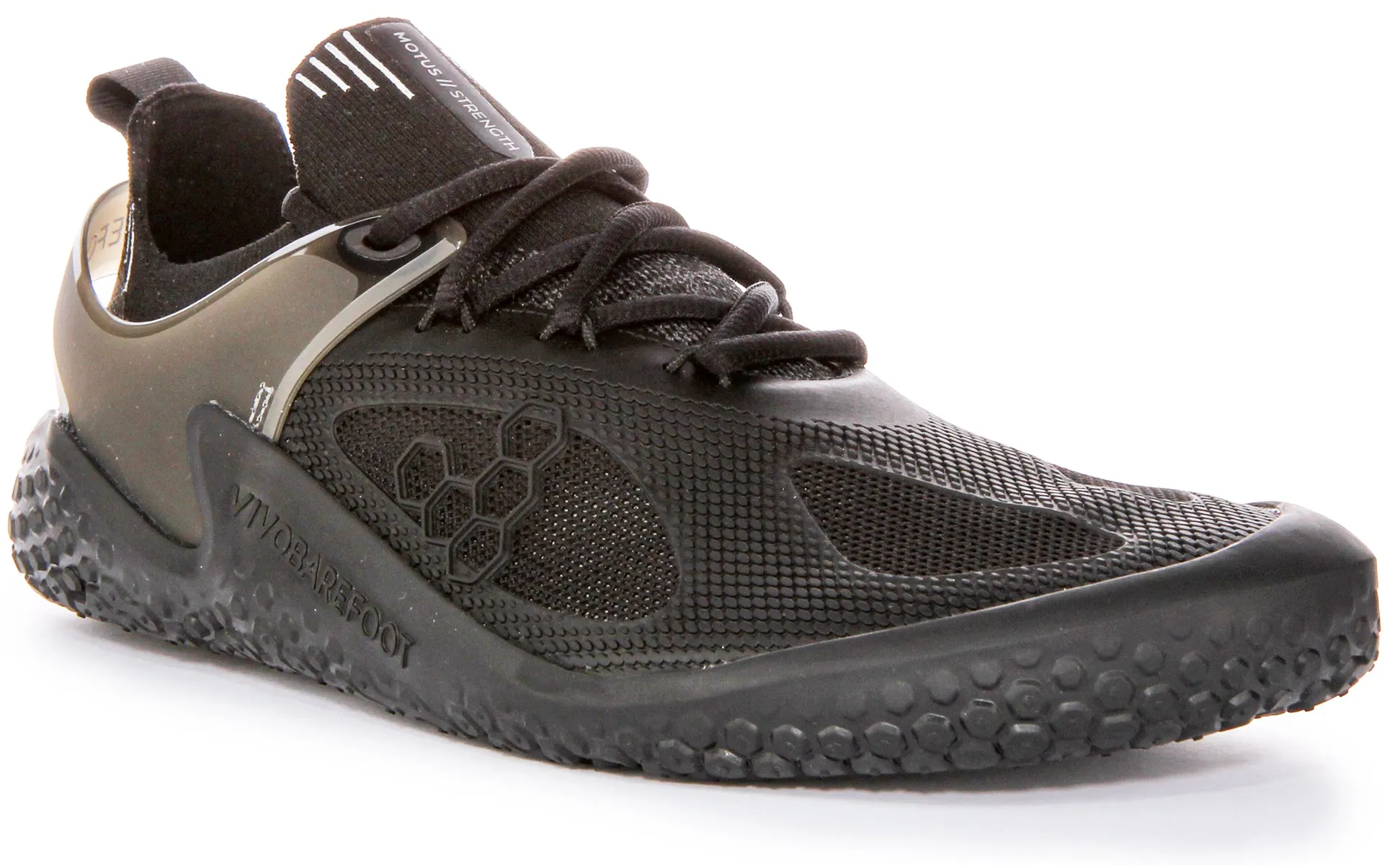 Vivobarefoot Motus Strength In Black For Women Strength Build Moisture wicking