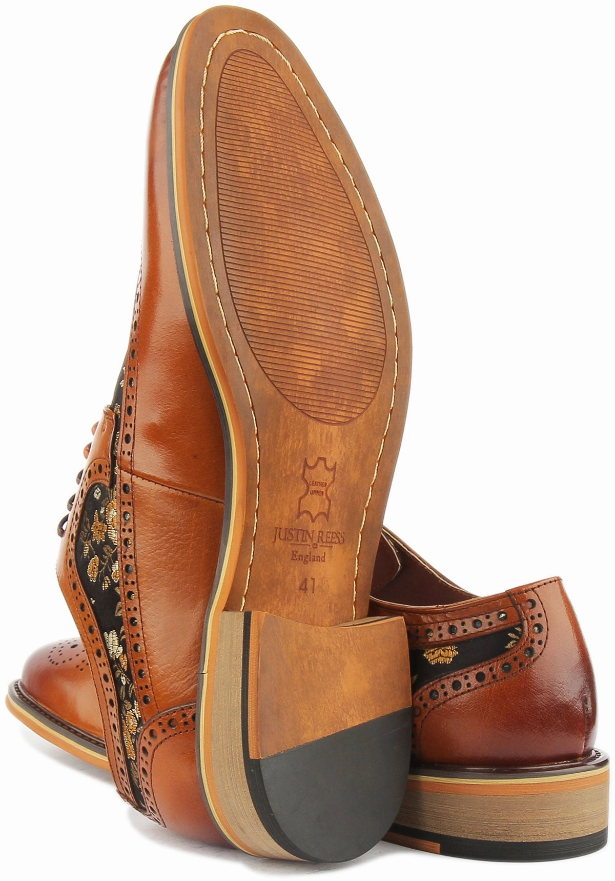 Business casual Justinreess England Ross In Brown For Men