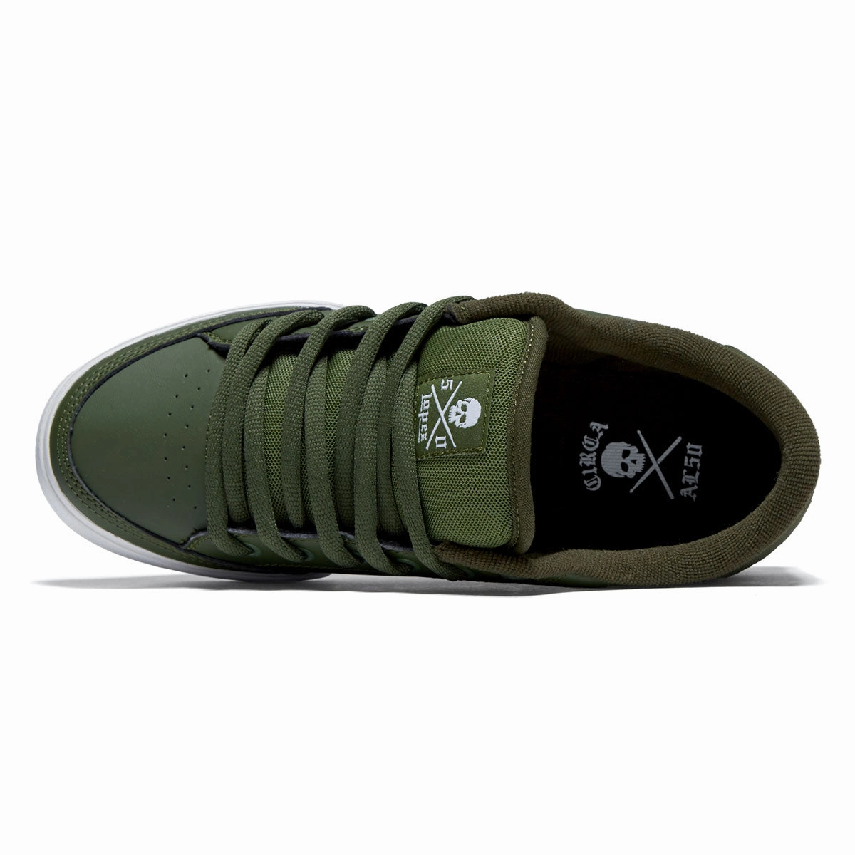 C1rca AL 50 Shoes - Loden Green/White Stylish Ride