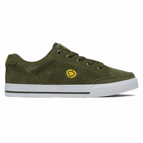 C1rca AL 50 Slim Shoes - Military Green/Lemon Supportive sole Classic Ride