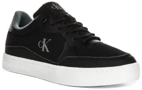 Compact Design Functional Fit Calvin Klein Classic Cupsole Sneakers In Black For Men