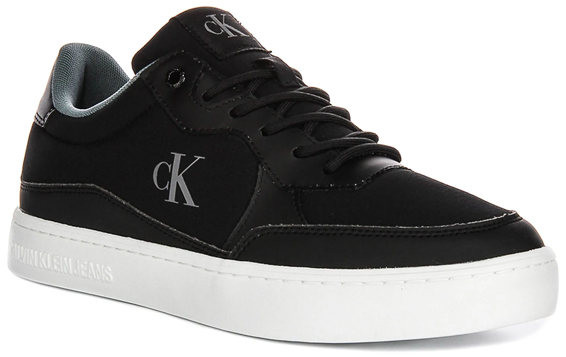 Compact Design Functional Fit Calvin Klein Classic Cupsole Sneakers In Black For Men