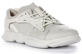 Forefoot plate enhances push-off in sprint actions Camper Karst M In Off White