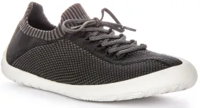 Heel counter minimizes wobble during lift-offs Support layers integrate without restricting flexibility Camper Peu Path M In Black Trainers